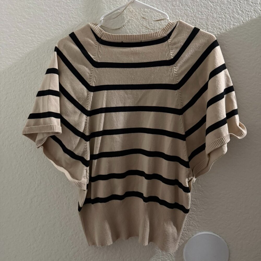 The Limited women top stripes size S
